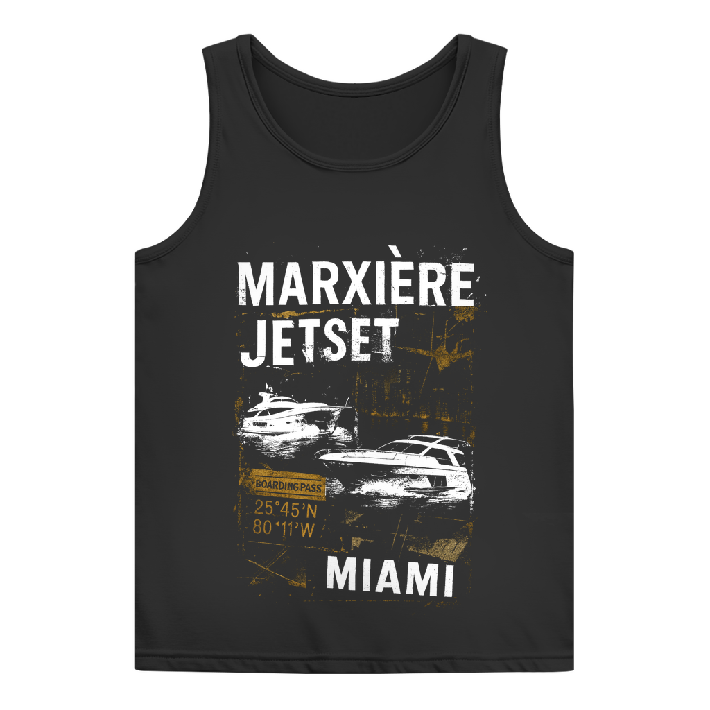 MARXIÈRE "JETSET MIAMI" TANKTOP – Yacht Life Edition