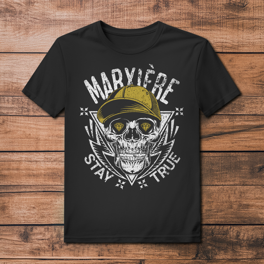 MARXIÈRE Herrenshirt - Stay True Skull - MARXIÈRE-Fashion
