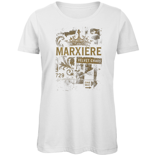 MARXIÈRE "VELVET CHAOS" Damen T-SHIRT – Royal Jetset Edit