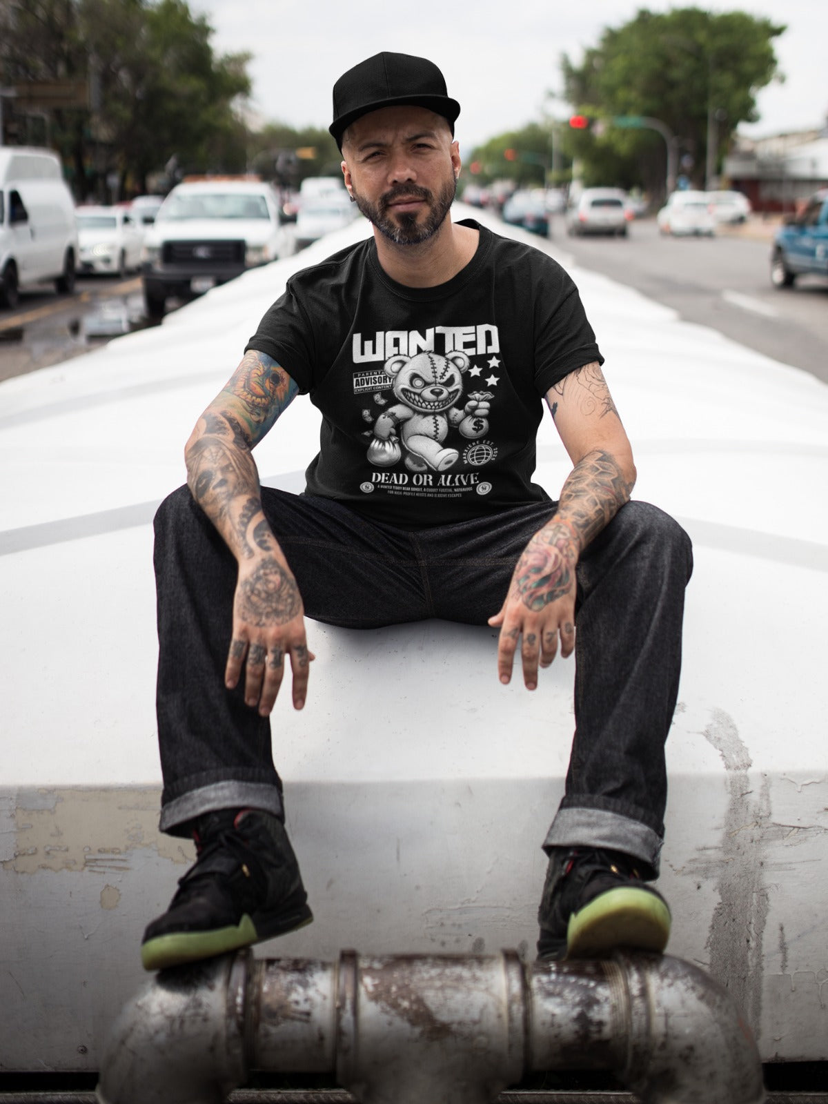 MARXIÈRE Herrenshirt - „WANTED: DEAD OR ALIVE“ - MARXIÈRE-Fashion
