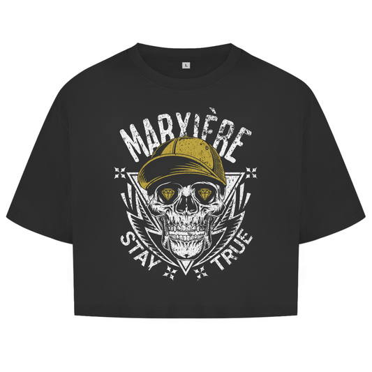 MARXIÈRE Crop Top - “STAY TRUE” - MARXIÈRE-Fashion