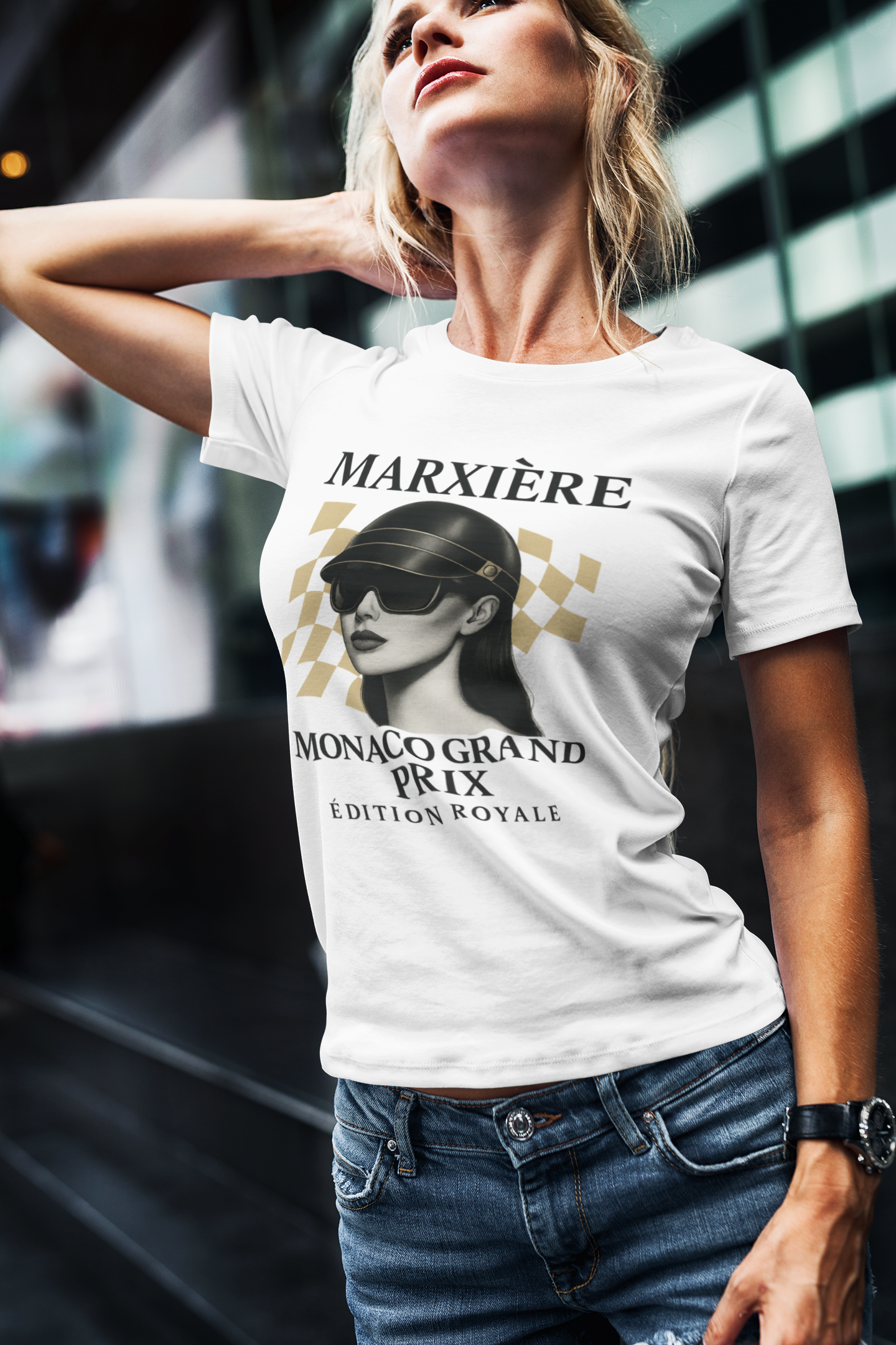 Damen T-Shirt „ÉDITION ROYALE“ – MARXIÈRE MONACO GP Collection - MARXIÈRE-Fashion