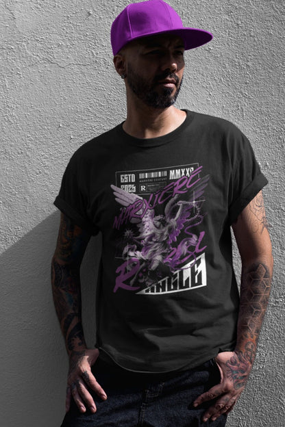 MARXIÈRE Unisex T-Shirt „REBEL ANGEL“ – R-RATED DIVISION - MARXIÈRE-Fashion