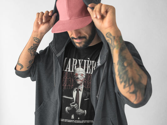MARXIÈRE Herrenshirt „MAJESTIQUE“ –  BLIND POWER SERIES - MARXIÈRE-Fashion