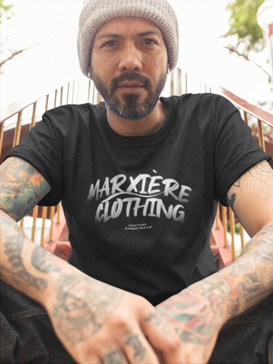 MARXIÈRE  Herrenshirt - „COUTURE STREETWEAR“ – BRUSH DROP - MARXIÈRE-Fashion