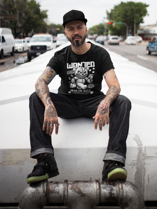 MARXIÈRE Herrenshirt - „WANTED: DEAD OR ALIVE“ - MARXIÈRE-Fashion
