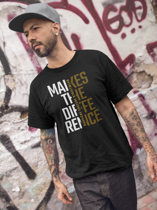 MARXIÈRE Herrenshirt „MAKES THE DIFFERENCE“ – STATEMENT LINE - MARXIÈRE-Fashion