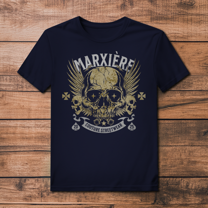 MARXIÈRE Unisex T-Shirt - Skull Wings - MARXIÈRE-Fashion