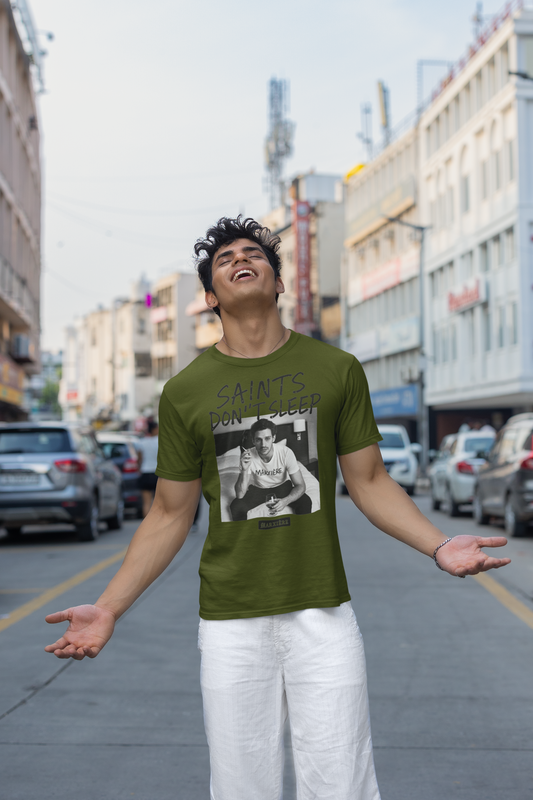 MARXIÈRE Männershirt - „SAINTS DON’T SLEEP“ - MARXIÈRE-Fashion