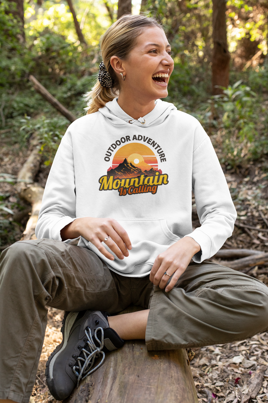 MARXIÈRE Unisex Premium-Hoodie - „MOUNTAIN IS CALLING“ - MARXIÈRE-Fashion