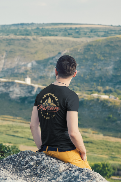 MARXIÈRE Unisex T-Shirt „ADVENTURE – THE MOUNTAIN“ –  TRAIL ESSENTIAL - MARXIÈRE-Fashion