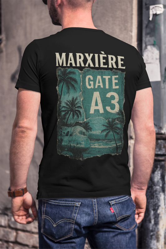 MARXIÈRE „GATE A3“ SHIRT – Jetset to Paradise