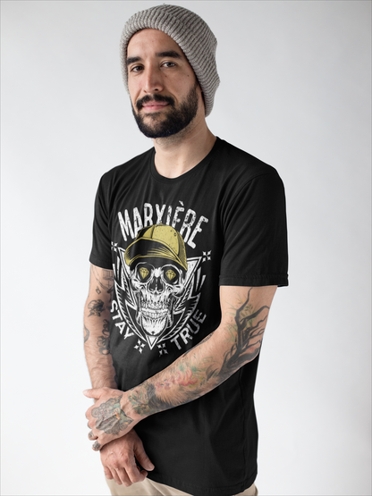 MARXIÈRE Herrenshirt - Stay True Skull - MARXIÈRE-Fashion