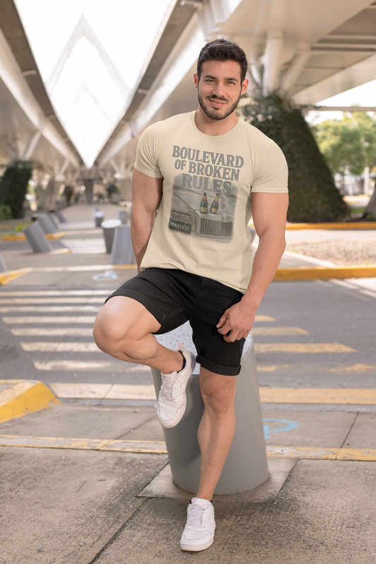 MARXIÈRE Herrenshirt - „BOULEVARD OF BROKEN RULES“ - MARXIÈRE-Fashion