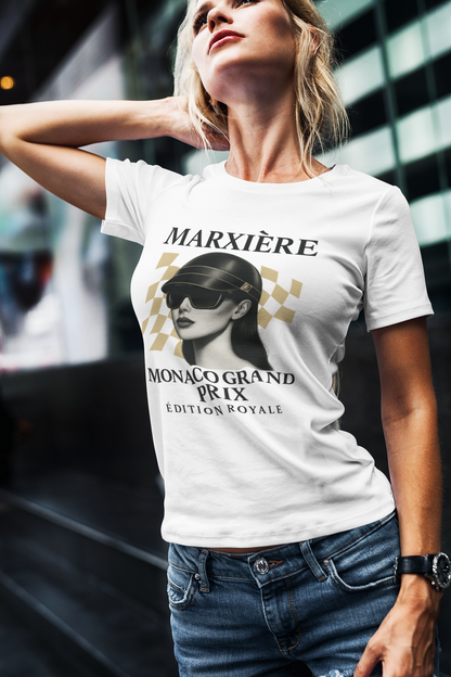 Damen T-Shirt „ÉDITION ROYALE“ – MARXIÈRE MONACO GP Collection - MARXIÈRE-Fashion