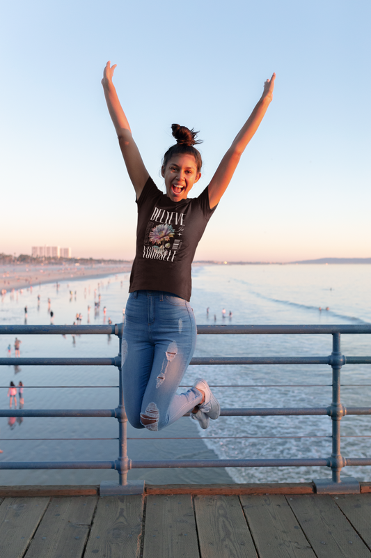 MARXIÈRE Damenshirt - „BELIEVE IN YOURSELF“ - MARXIÈRE-Fashion