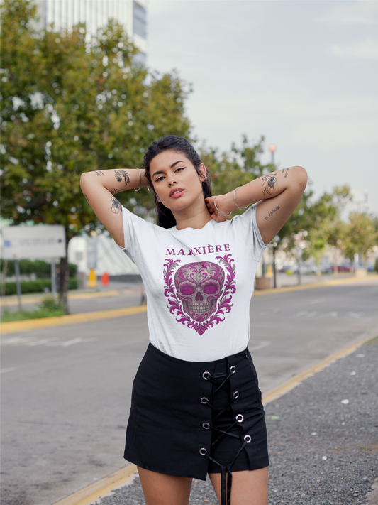 MARXIÈRE  Damenshirt -  „Fleur du Crâne“ - MARXIÈRE-Fashion