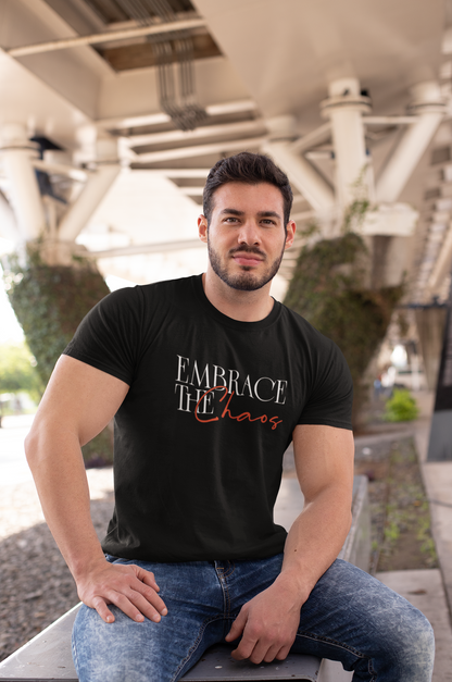 MARXIÈRE Unisex Shirt - „EMBRACE THE CHAOS“ – STATEMENT CLASSIC - MARXIÈRE-Fashion