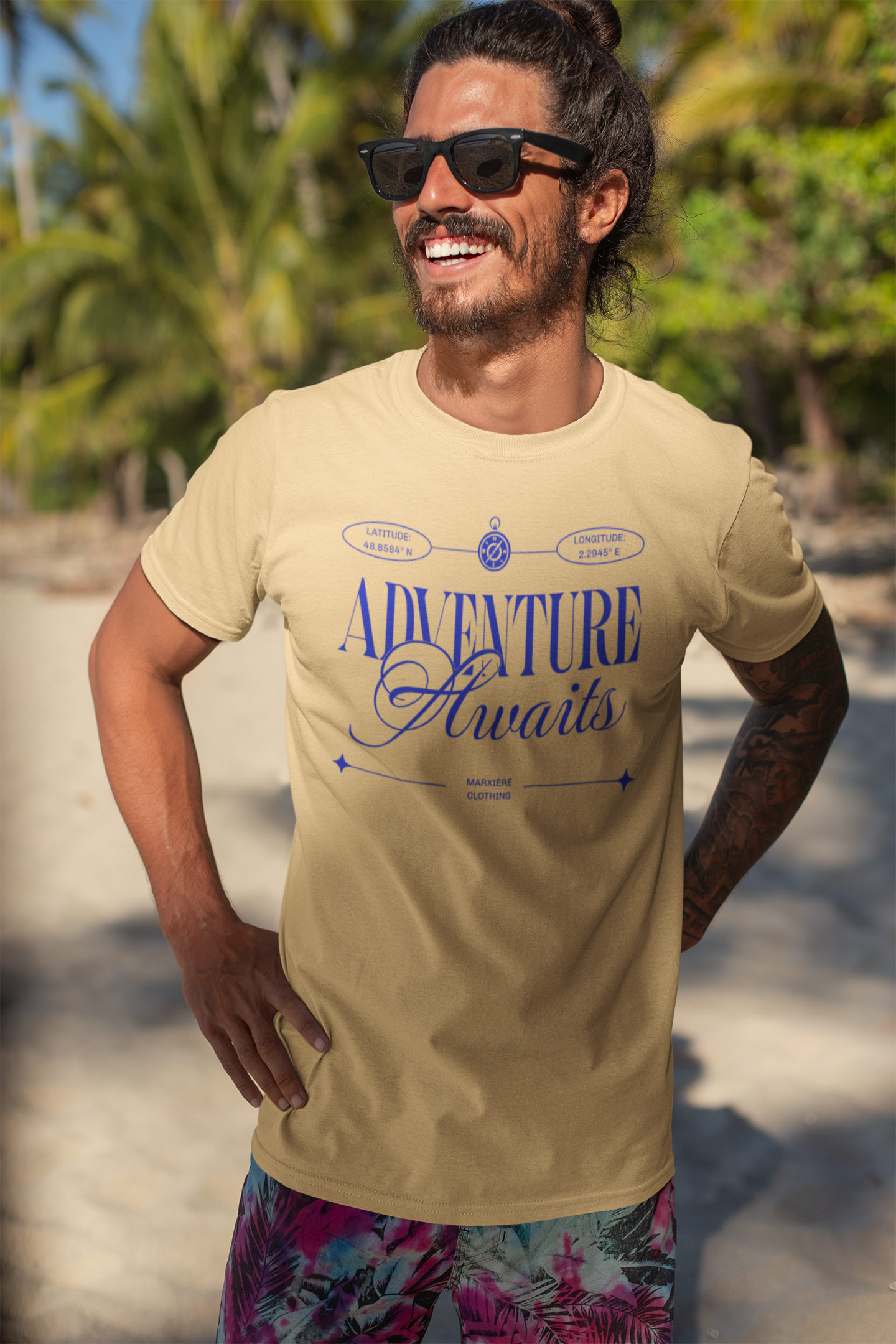 marxiere-unisex-oversized-tshirt-adventure-awaits-kompass-print-outdoor-streetwear