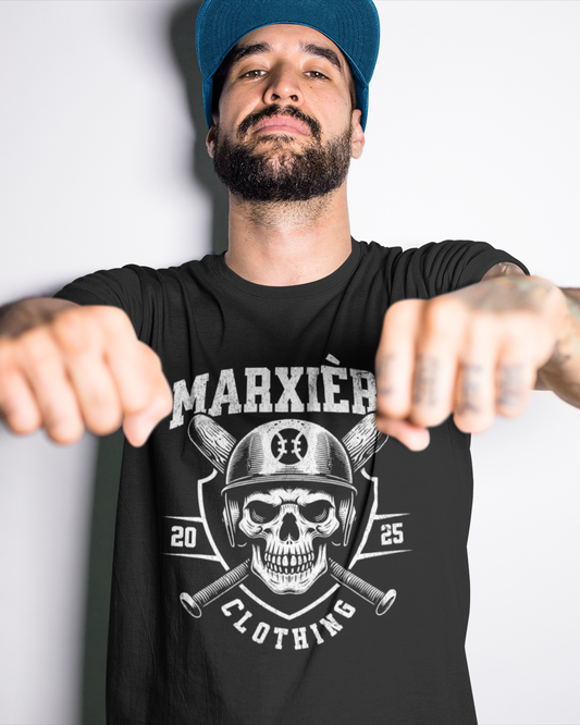 MARXIÈRE Herrenshirt - Baseball Skull - MARXIÈRE-Fashion